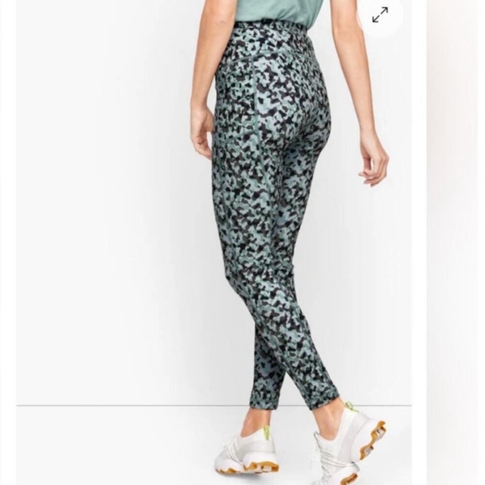 T By Talbots Performance Interlock Black And Gree… - image 2